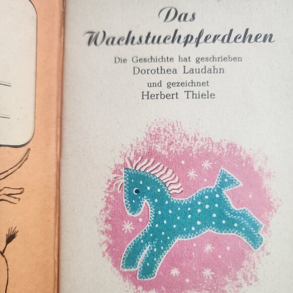 Das Wachstuchpferdchen Pevau-Büchlein Nr. 8 Vintage Children's Book 1957 - Picture 3 of 10